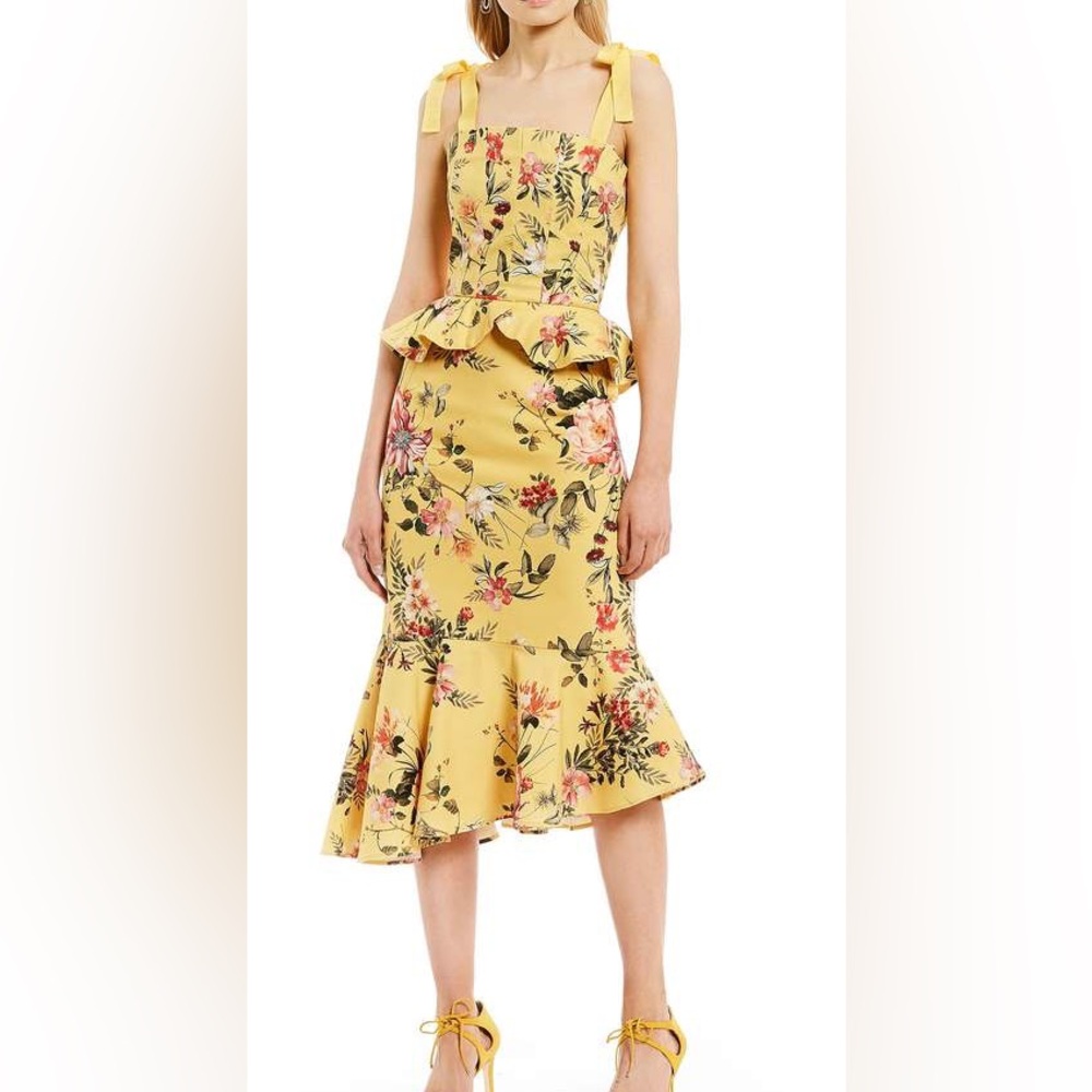 Antonio Melani Yellow Dress